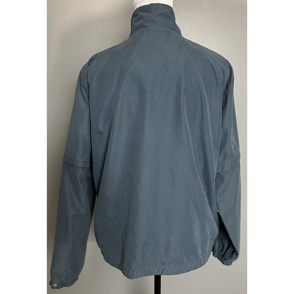 Weatherproof Garment Company Mens Size M Blue Jacket Golf Pullover Lined 1/4 Zip - Picture 5 of 10